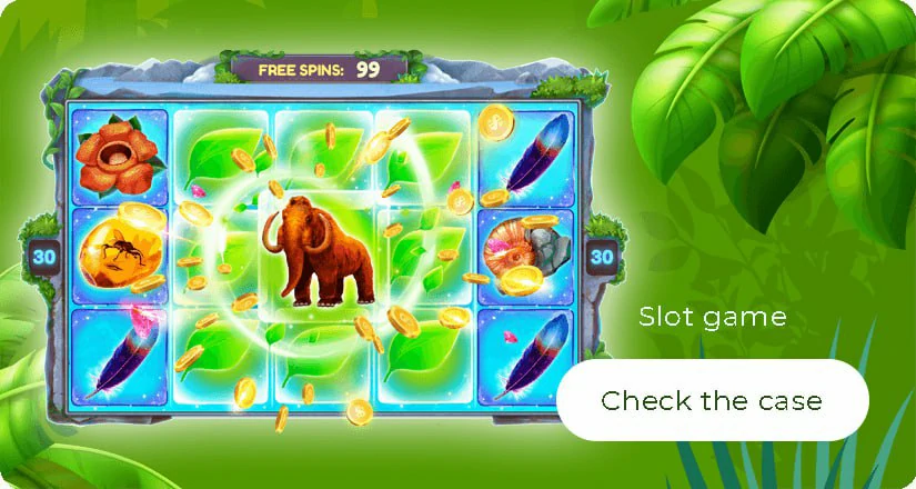 Free Spins 99 slot game interface with vibrant symbols and spinning reels.