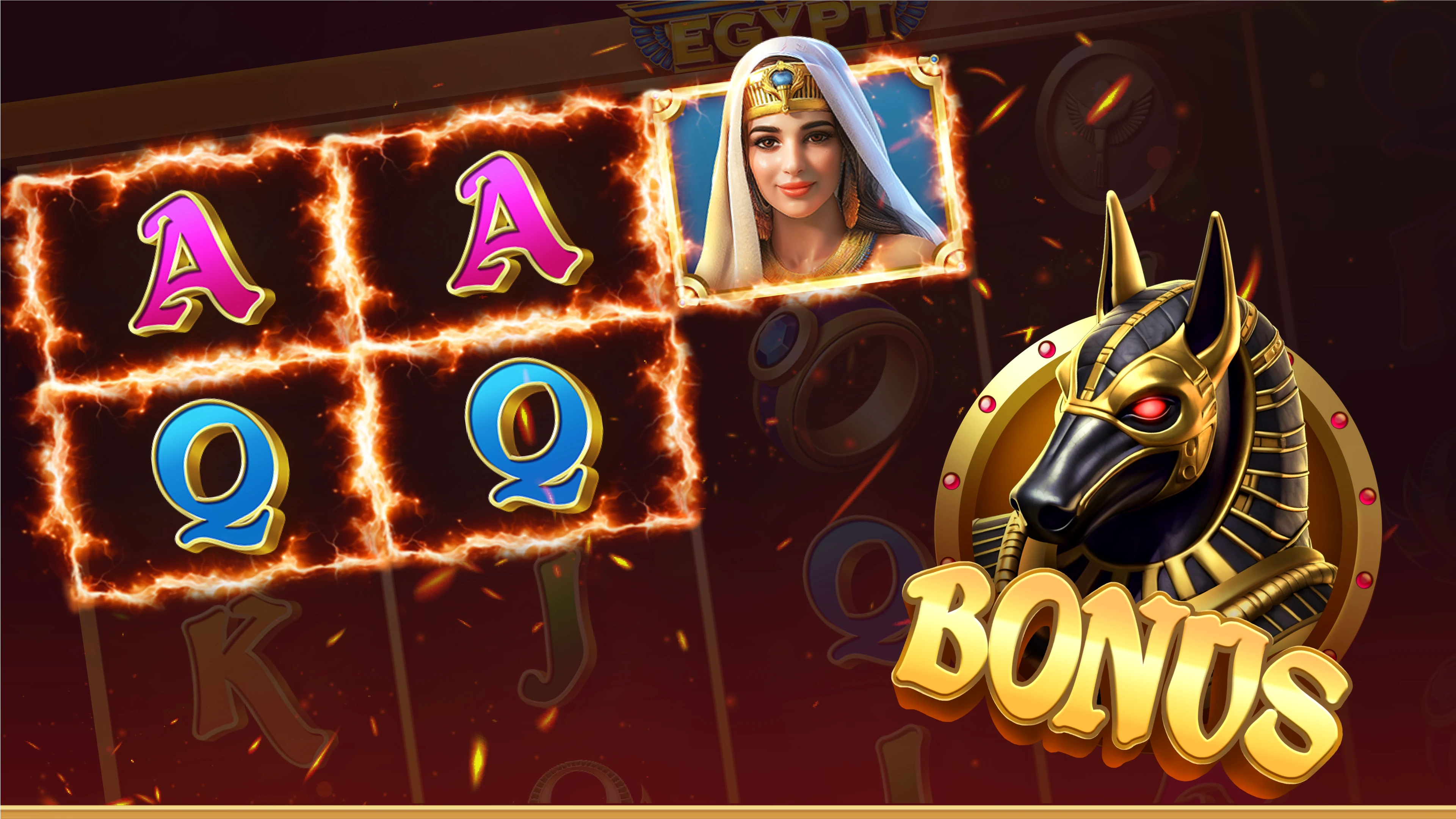 Pyramid Scatter symbol unlocking bonus spins