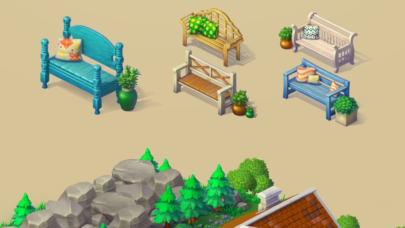 Wooden welcome gate for farm entrance