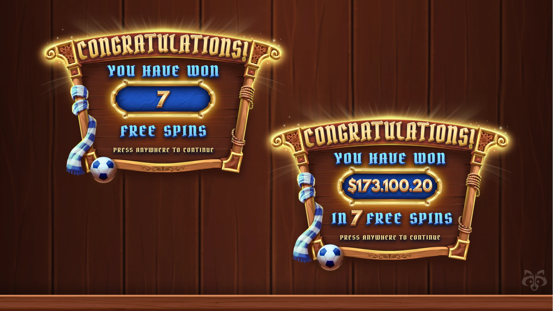 Pirate slot paytable and settings menu | iGaming UX