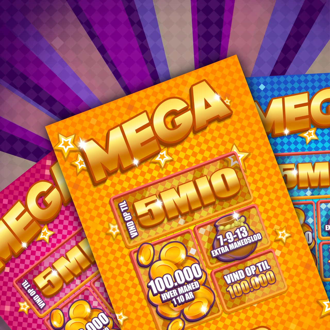 Scratch card lottery