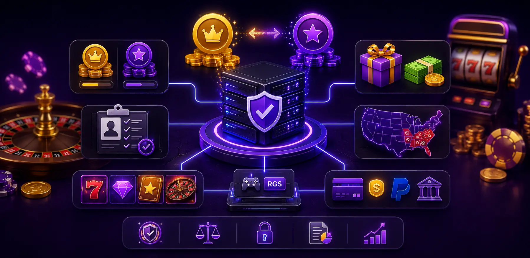 Sweepstakes Casino Software Development: A Complete Technical and Legal Guide